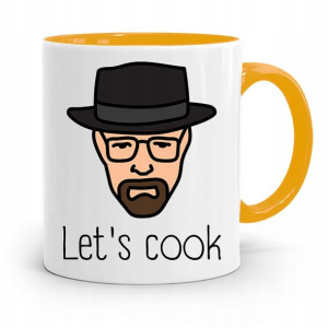 Kubek Żółty Dla Kucharza Kucharki Let's Cook