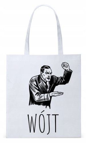 Dla Wójta Na Prezent Torba Eco Biała Shopper