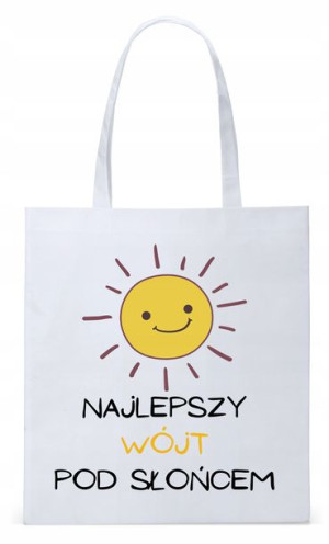 Dla Wójta Na Prezent Torba Eco Biała Shopper