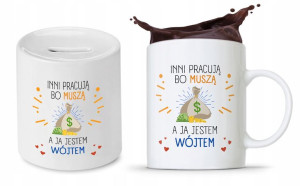 Dla Wójta Zestaw Kubek + Skarbonka Prezent