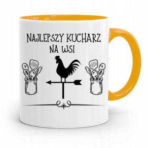 Kubek Żółty Dla Najlepszego Kucharza Kucharki