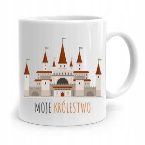 Kubek Prezent Dla Dzieci Moje Królestwo +imię