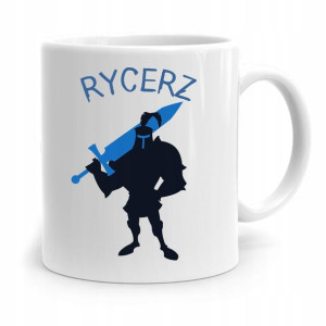 Kubek Prezent Dla Dzieci Syna Super Rycerz +imię