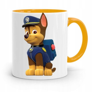 Kubek Żółty Dla Syna Córki Dziecka Psi Patrol
