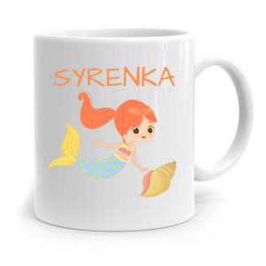 Kubek Prezent Dla Dziecka Córki Mała Syrenka +imię