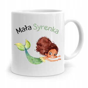 Kubek Prezent Dla Dziecka Córki Mała Syrenka +imię