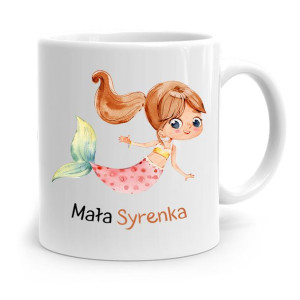 Kubek Prezent Dla Dziecka Córki Mała Syrenka +imię