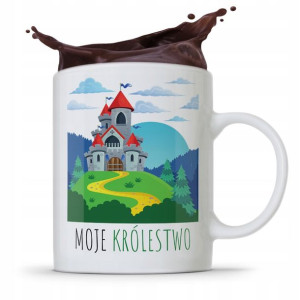 Kubek Prezent Dla Dziecka Moje Królestwo +imię