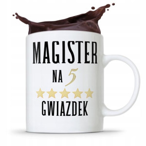 Dla Magistra Kubek Idealny Na Prezent Na Urodziny