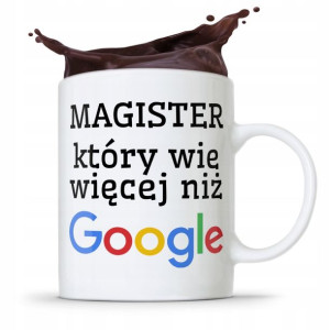 Dla Magistra Kubek Idealny Na Prezent Na Urodziny