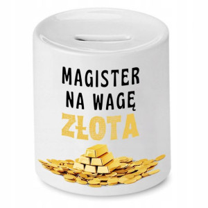 Dla Magistra Skarbonka Na Prezent Na Urodziny