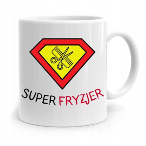 Kubek Prezent Dla Fryzjera Barbera Super Fryzjer