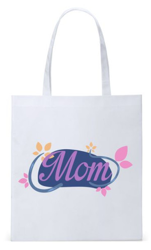 Dla Mamy Mamusi Prezent Torba Eco Biała Shopper