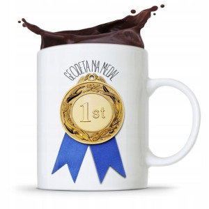 Kubek Prezent Dla Geodety Geodeta Na Medal