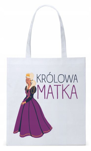 Dla Mamy Mamusi Prezent Torba Eco Biała Shopper
