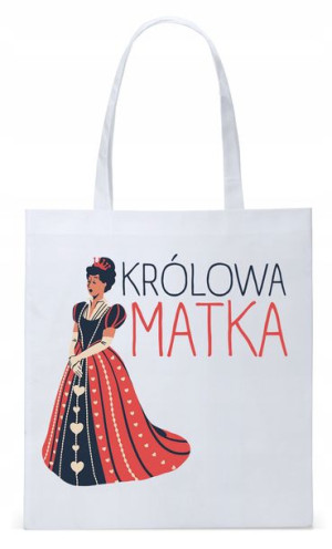 Dla Mamy Mamusi Prezent Torba Eco Biała Shopper