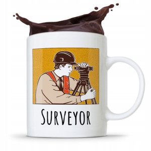 Kubek Prezent Dla Geodety Surveyor