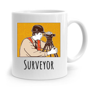 Kubek Prezent Dla Geodety Surveyor