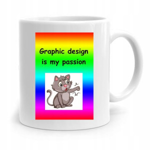 Kubek Prezent Dla Grafika Graphic Is My Passion
