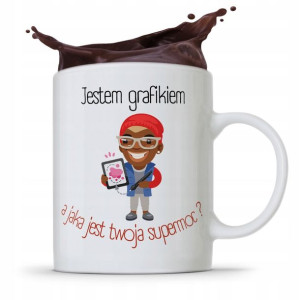 Kubek Prezent Dla Grafika Jestem Grafikiem