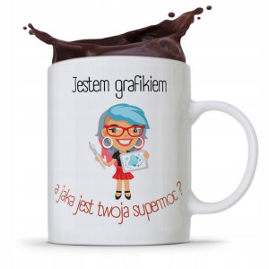 Kubek Prezent Dla Grafika Jestem Grafikiem