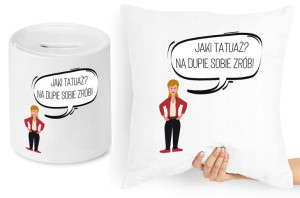 Dla Mamy Zestaw Poduszka + Skarbonka Prezent