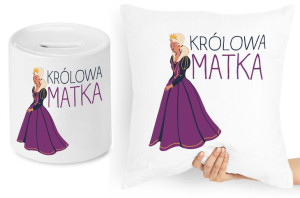 Dla Mamy Zestaw Poduszka + Skarbonka Prezent