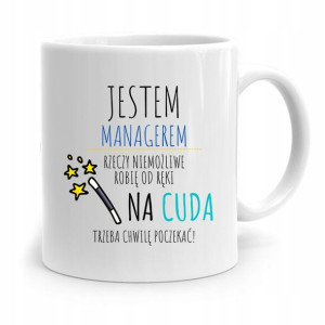 Dla Managera Menadżera Kubek Prezent Na Urodziny