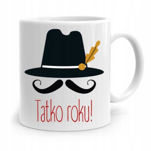 Kubek Na Dzień Ojca Dla Taty Tatko Roku! Prezent