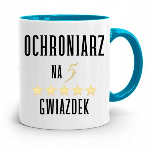 Dla Ochroniarza Stróża Kubek Błękitny Na Prezent