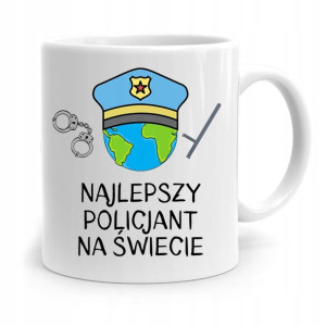 Kubek Policjanta Policjantki Najlepszy Na Świecie