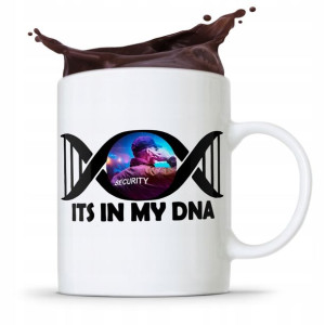 Dla Ochroniarza Stróża Kubek Its In My Dna Prezent