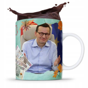 Kubek Politycy Mateusz Morawiecki Pis Podatki