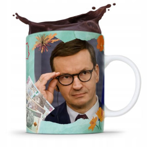 Kubek Politycy Mateusz Morawiecki Pis Podatki