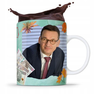 Kubek Politycy Mateusz Morawiecki Pis Podatki