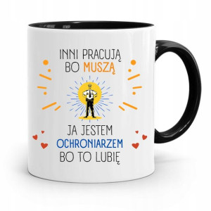 Dla Ochroniarza Stróża Kubek Najlepszy Ochroniarz
