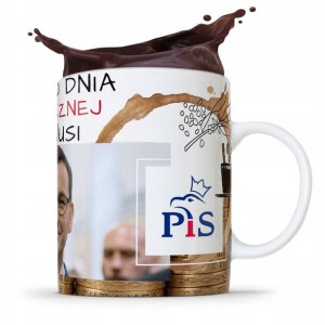 Kubek Politycy Mateusz Morawiecki Pis Podatki