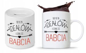 Zestaw Dla Babci Dzień Babci Kubek + Skarbonka