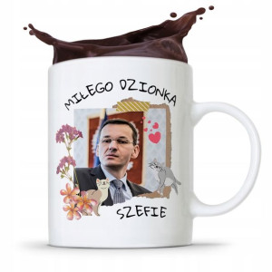 Kubek Politycy Premier Mateusz Morawiecki Pis