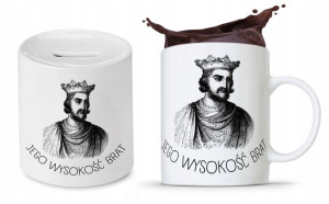Zestaw Dla Brata Na Prezent Kubek + Skarbonka