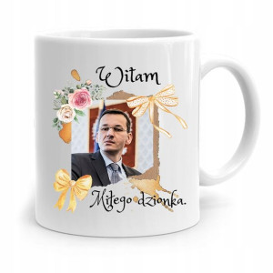 Kubek Politycy Premier Mateusz Morawiecki Pis