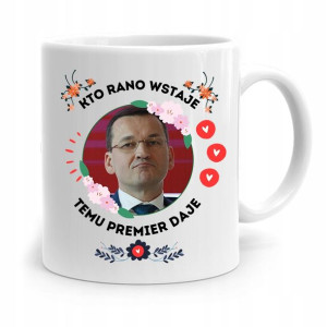 Kubek Politycy Premier Mateusz Morawiecki Pis