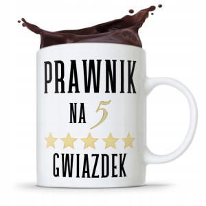 Kubek Prawnika Mecenasa Prawnik Na 5 Gwiazdek