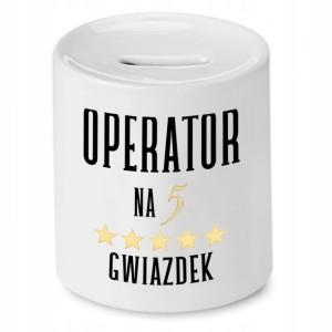 Dla Operatora Skarbonka Na Prezent Na Urodziny