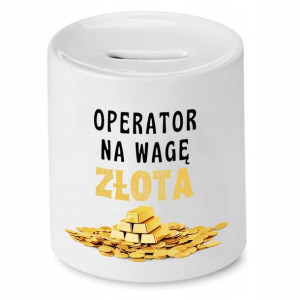 Dla Operatora Skarbonka Na Prezent Na Urodziny