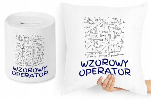 Dla Operatora Zestaw Poduszka + Skarbonka