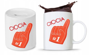Zestaw Dla Cioci Prezent Kubek + Skarbonka