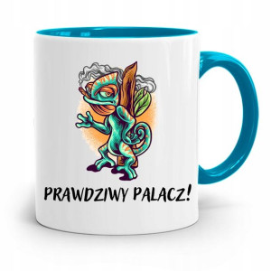 Dla Palaczy Jaraczy 420 Cbd Kubek Błękitny Prezent