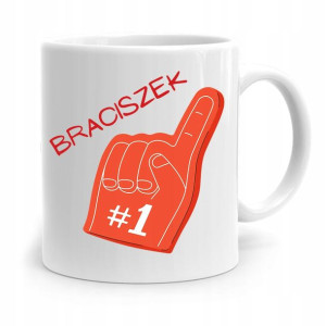 Kubek Prezent Dla Brata Braciszek Numer Jeden