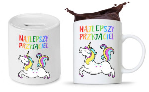 Zestaw Dla Dzieci Syna Córki Kubek + Skarbonka
